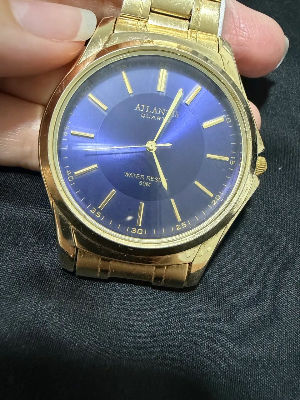 Relógio dourado - Foto 2