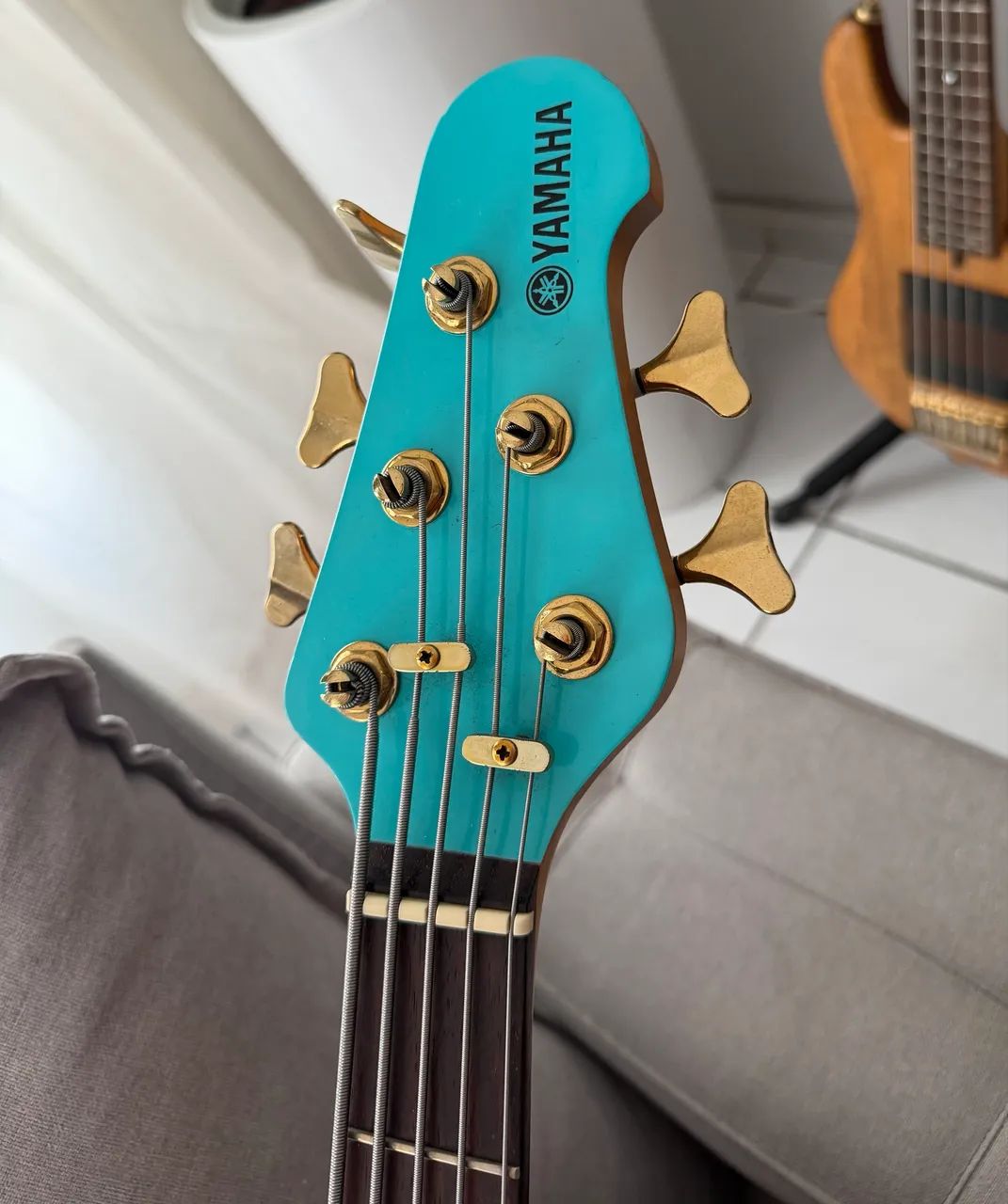 Baixo Yamaha BB605 Blue Up  - Foto 5