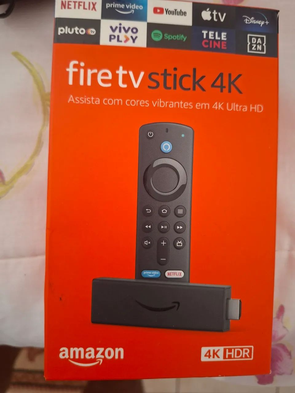 Firestick amazon 4k Semi-novo 