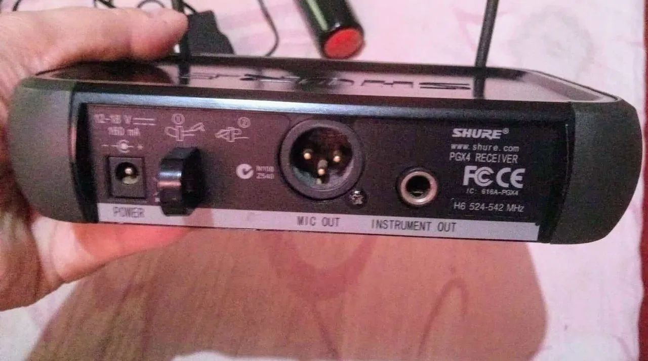 Microfone sem fio shure - Foto 2