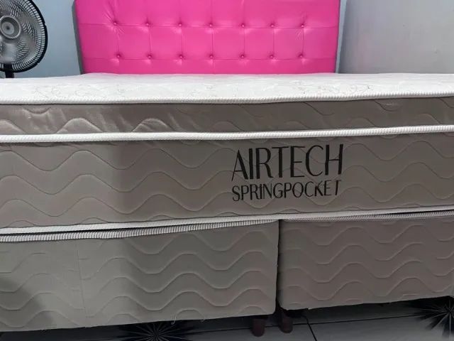 Cama Super King Airtech Springpocket - Foto 2