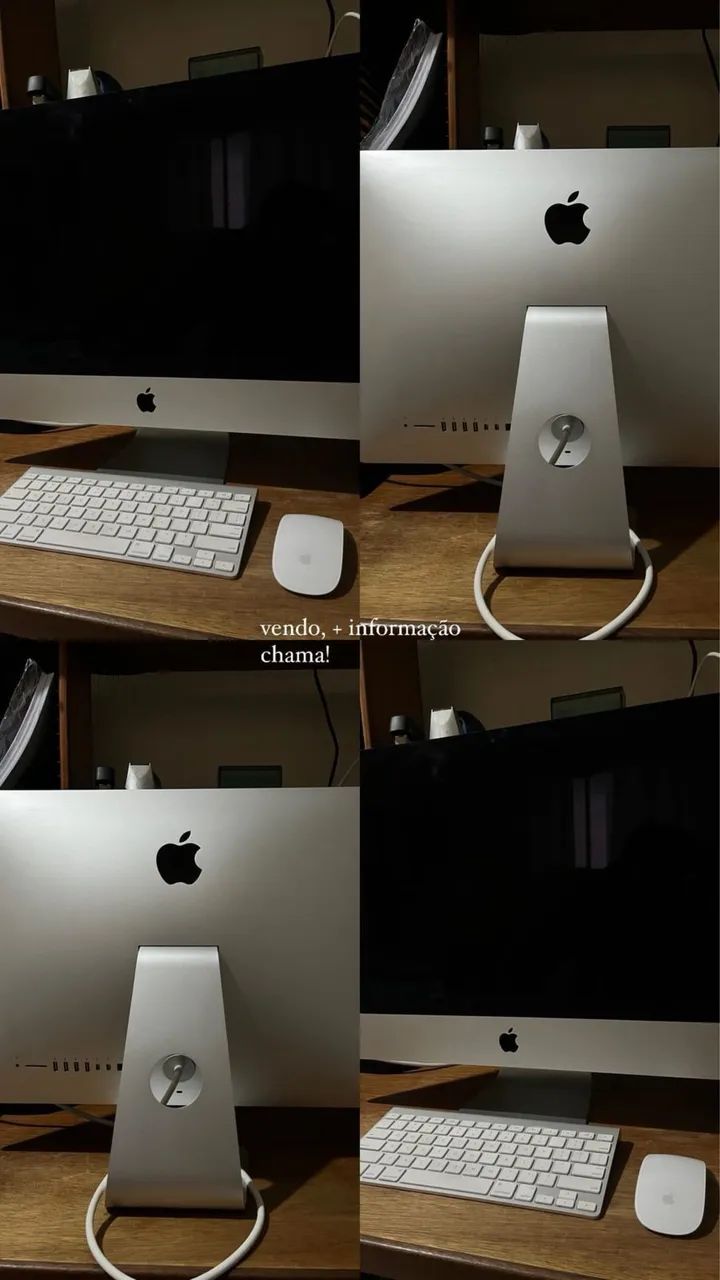 IMAC 21,5-Inch, late 2013 - Monitores - Tomé (Praia Seca
