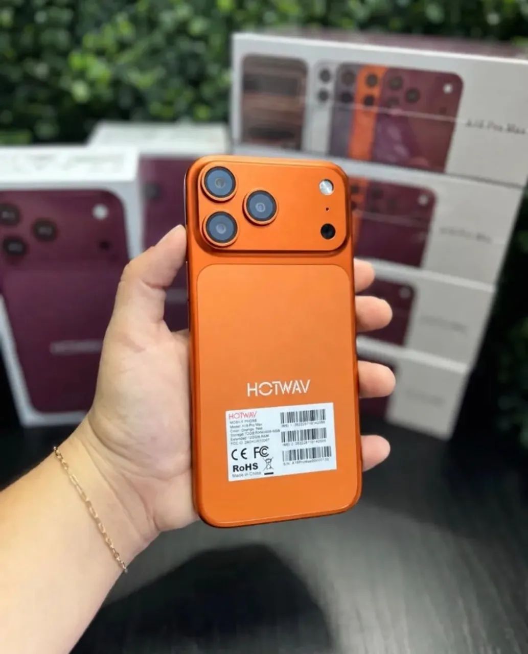 Celular a18 pro Max 128/4 sabor iPhone novos  - Foto 2