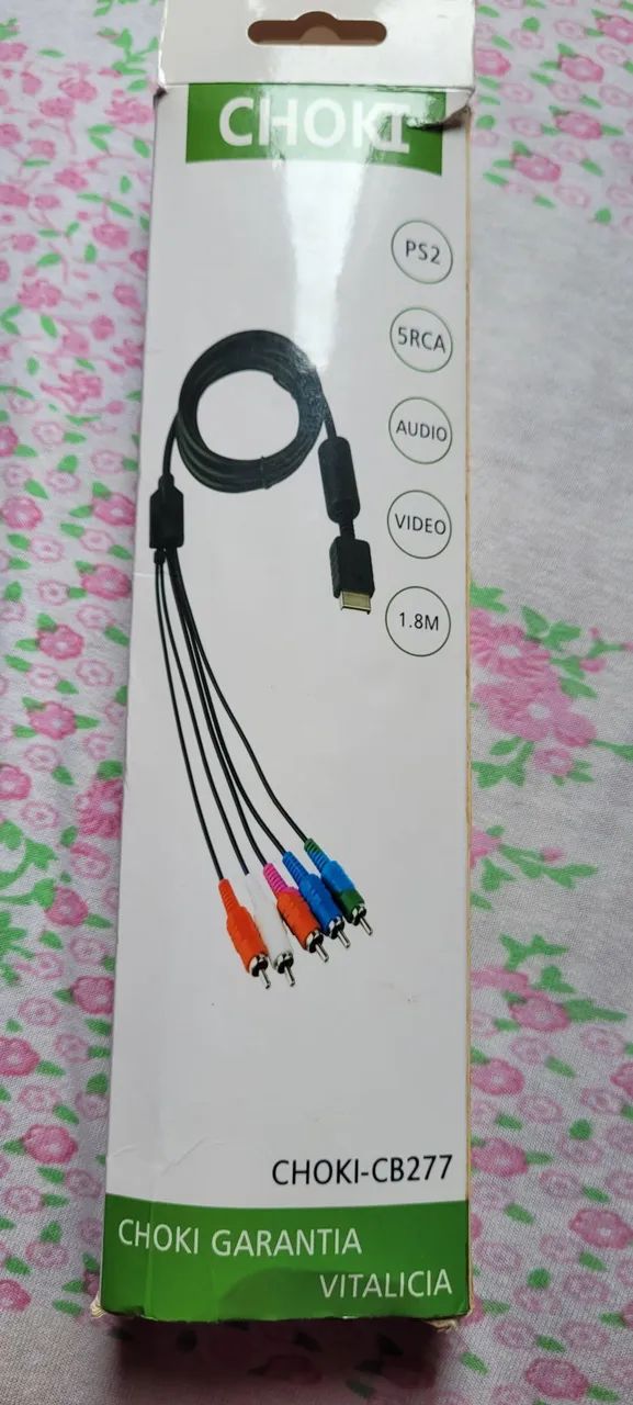 Cabo video componente para o Ps2 - Foto 4
