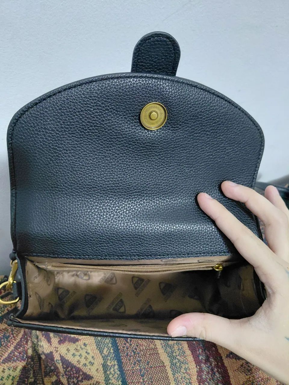 Bolsa preta pequena  - Foto 5