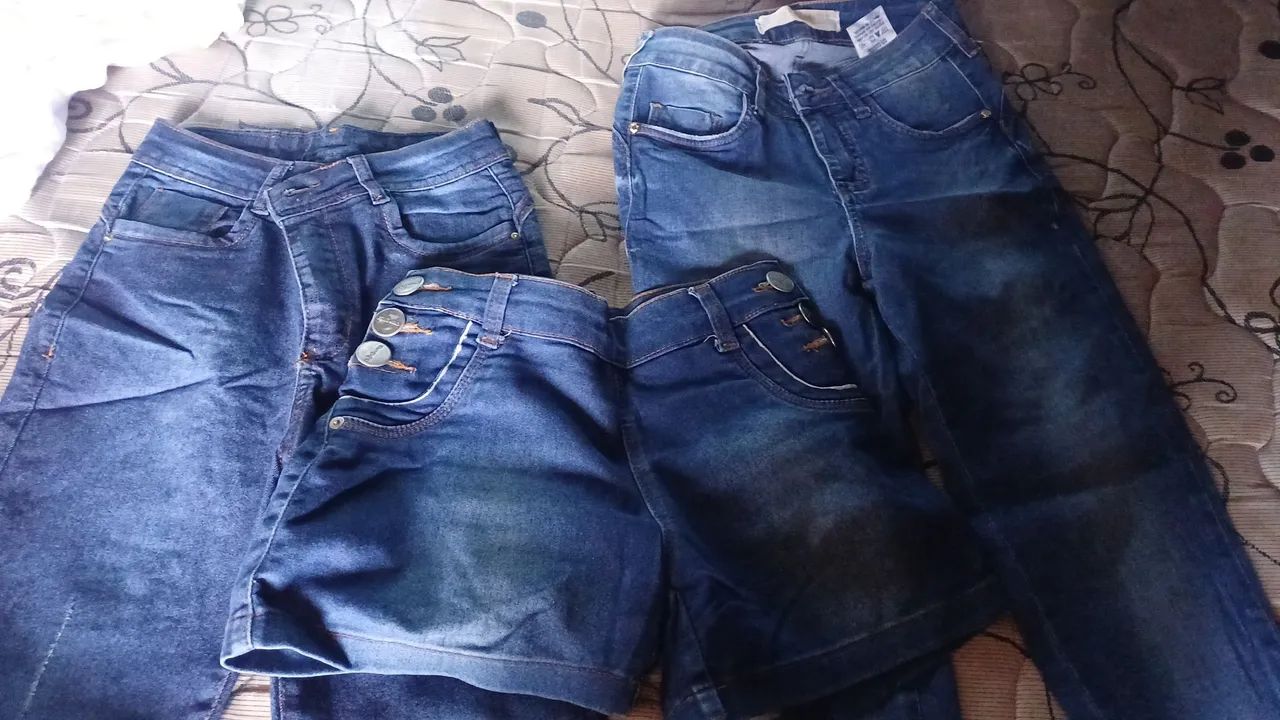 Qualquer peça,40 reais. Short ,calça jeans e vestido 