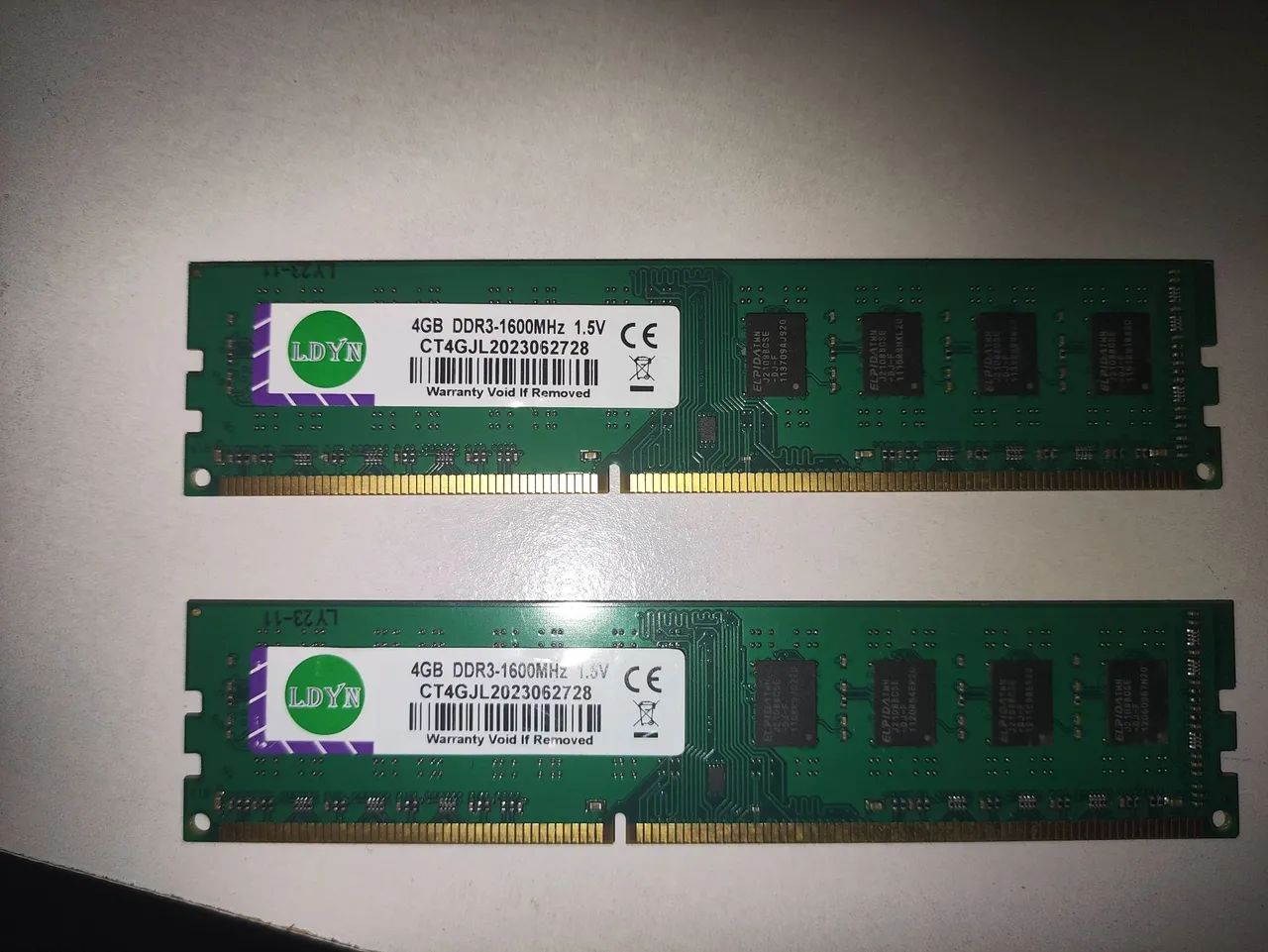 Memória ram ddr3 - 2X4GB - Foto 2
