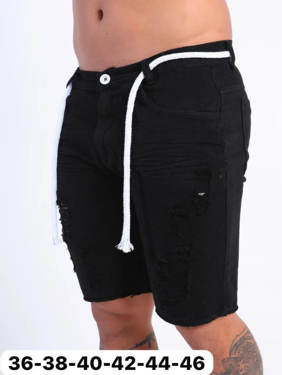 Bermudas jeans modelos raspadinhas  - Foto 2