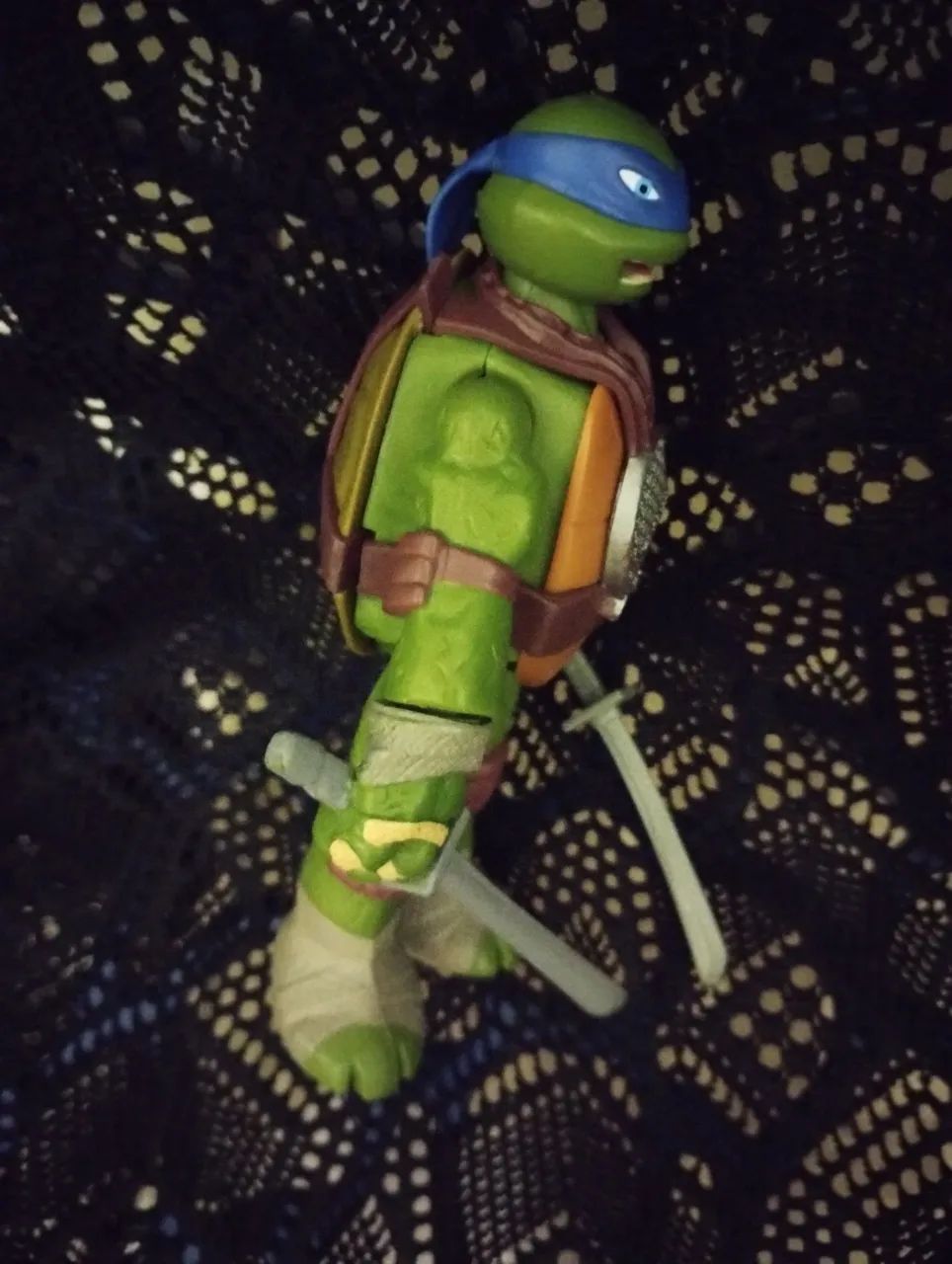 Boneco Leonardo Tartaruga Ninja. - Foto 4