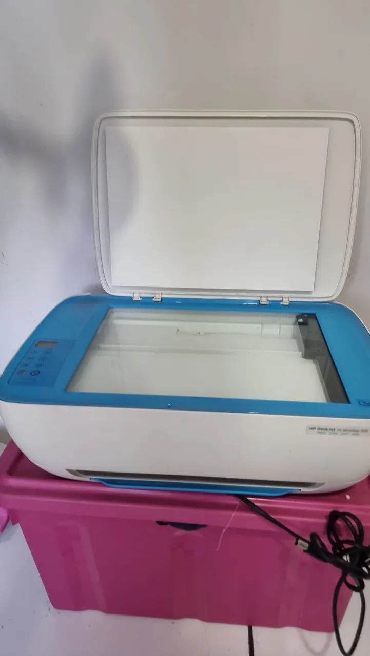 Impressora HP com cartucho 