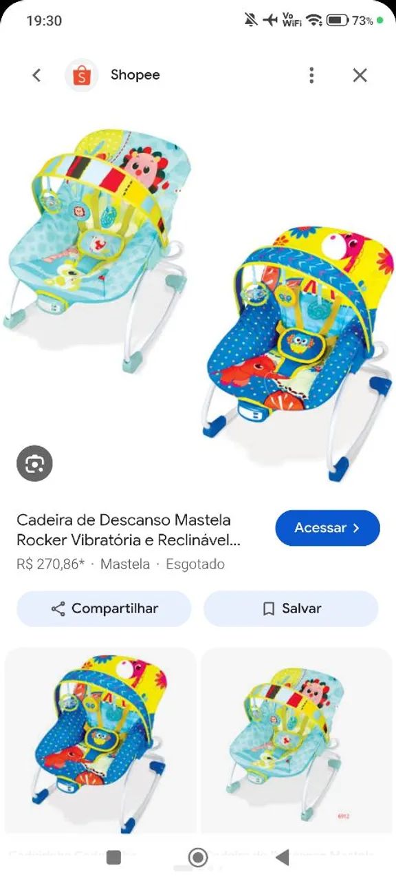 Cadeira de balanço  - Foto 2