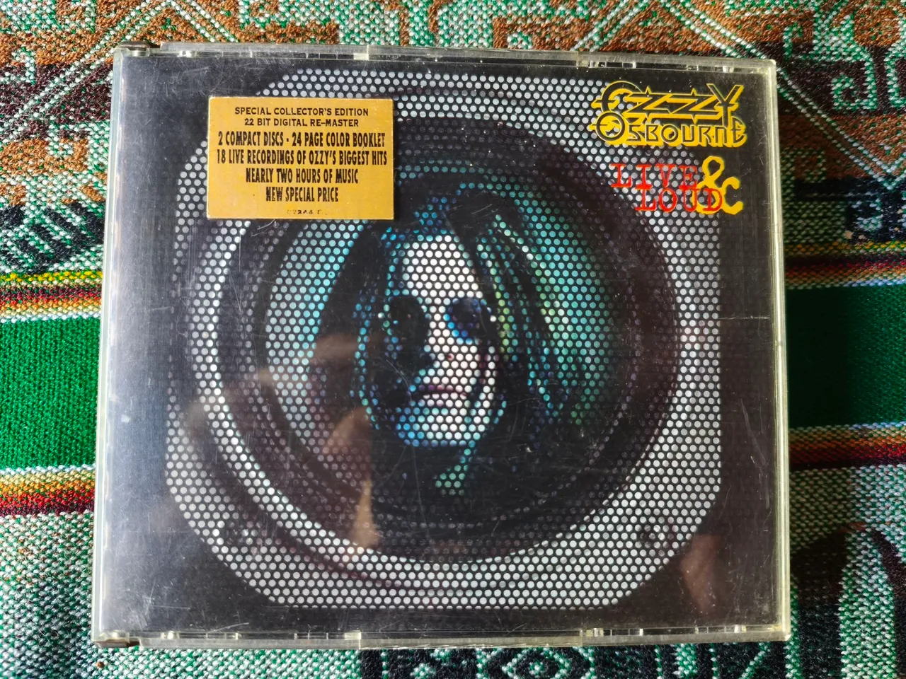 Cd Ozzy Osbourne - Live & Loud - Duplo Japonês - Hobbies e