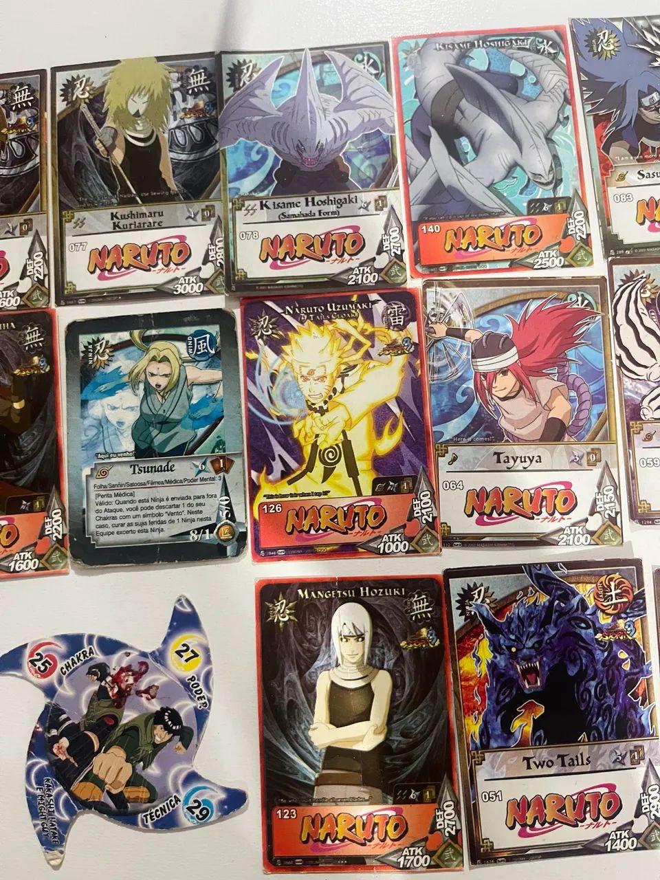 Lote de Cartas cards Naruto - Coleção Antiga  - Foto 3