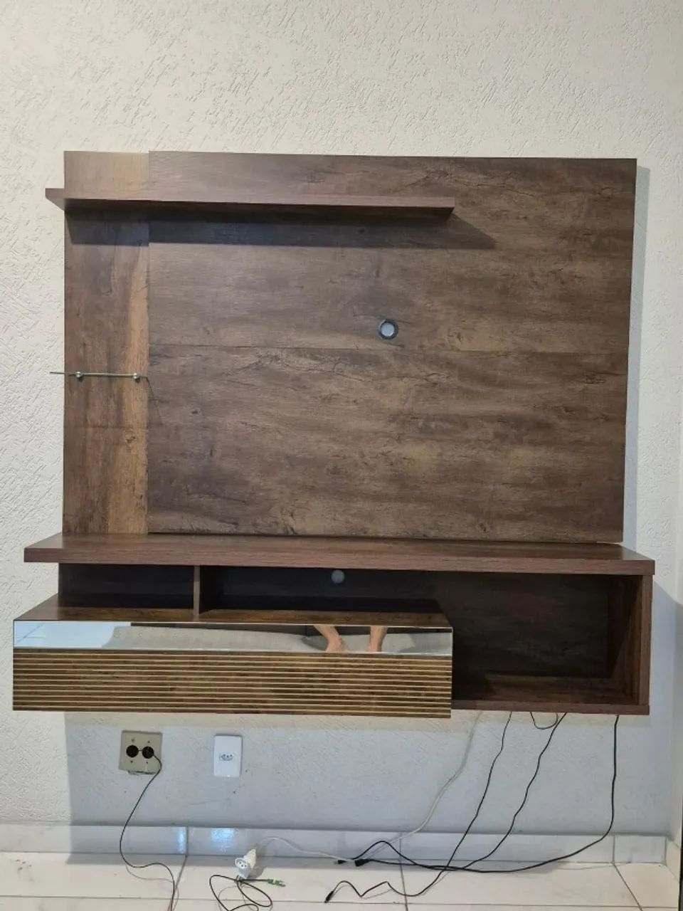 Painel TV com Rack - Foto 4