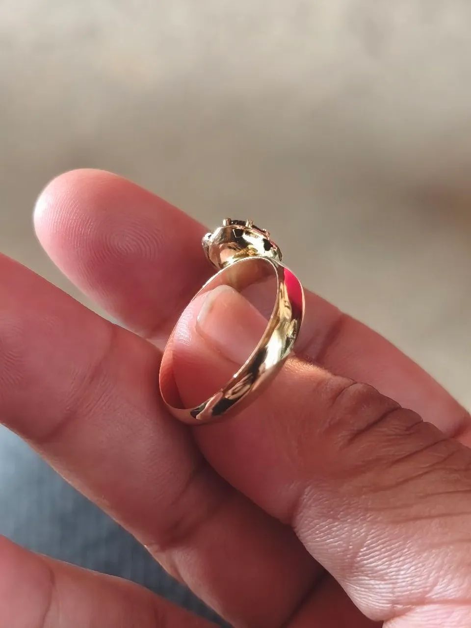 ANEL DE OURO 18 K  - Foto 4