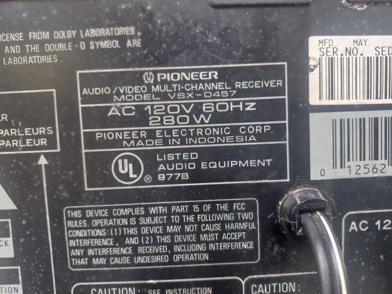 RECEIVER PIONEER  - Foto 4
