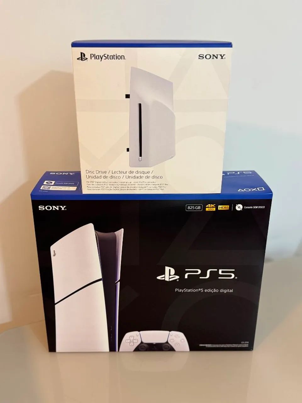PS5 slim digital + leitor 