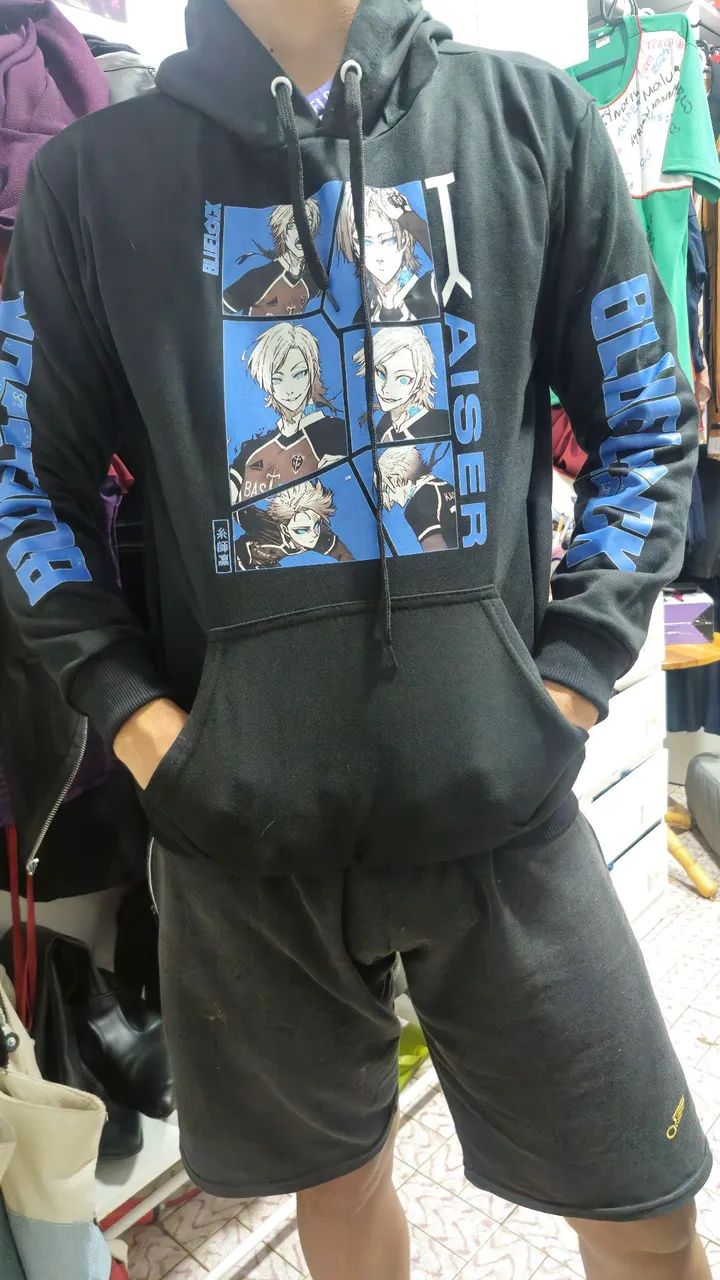 Moletom/Blue Lock Tamanho P