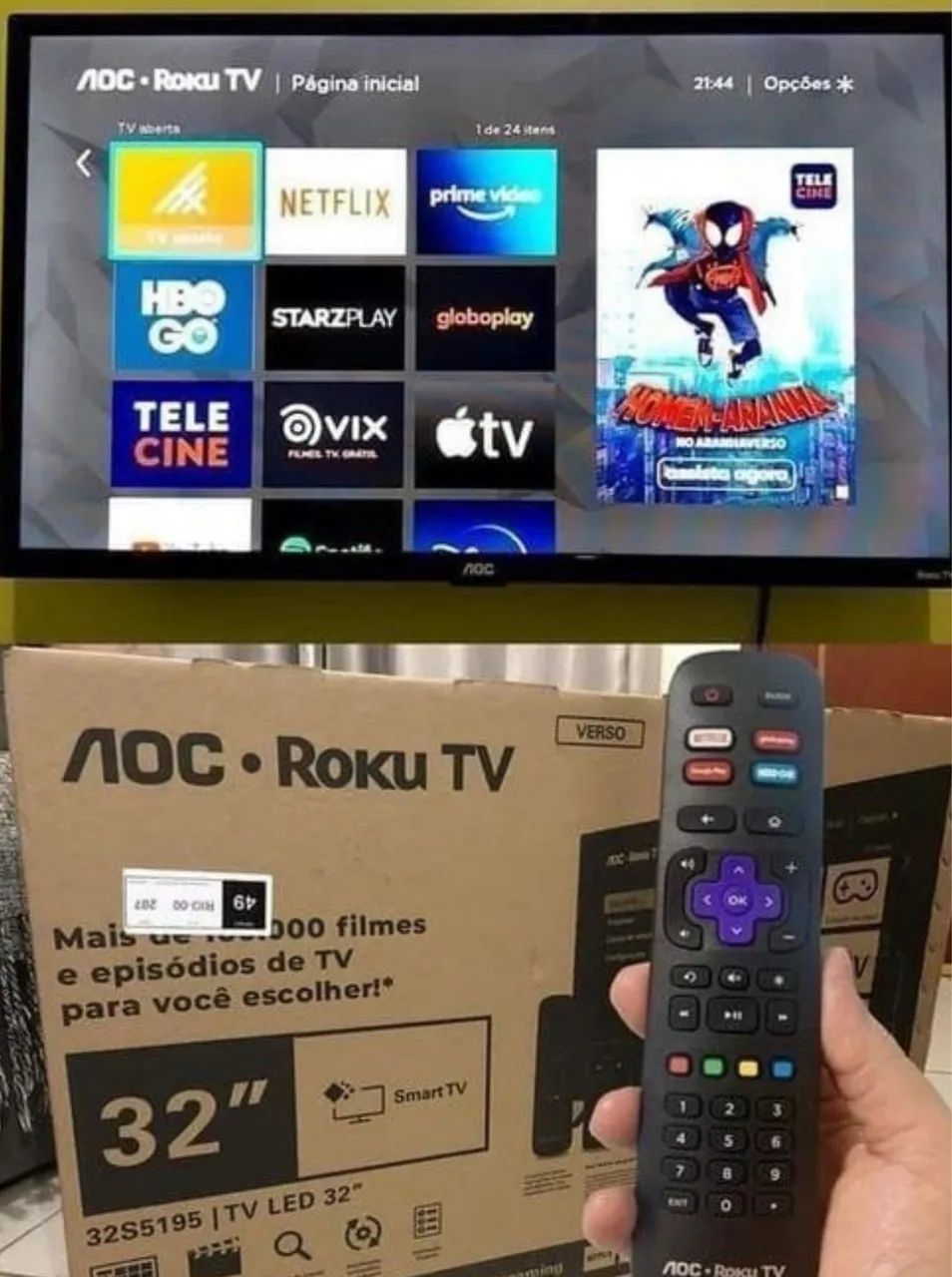 TV AOC 32 polegadas