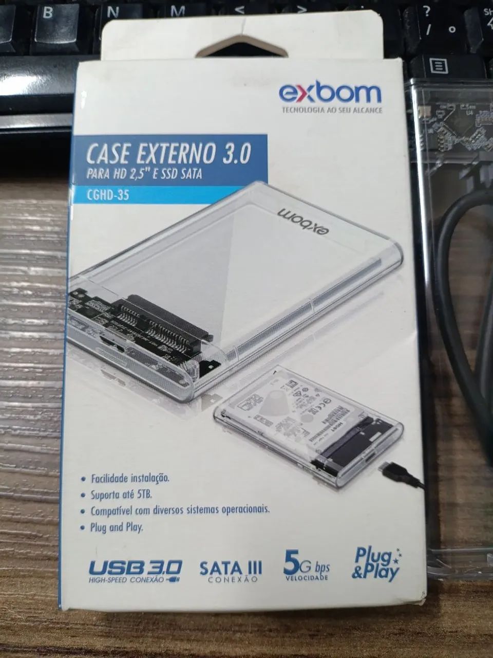 KIT 4 CASE HD EXTERNO NOTEBOOK - SSD
