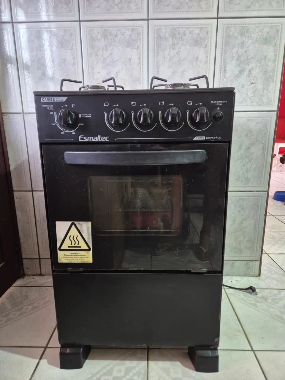 Fogão Esmaltec 4 Bocas Com Acendimento Automático 