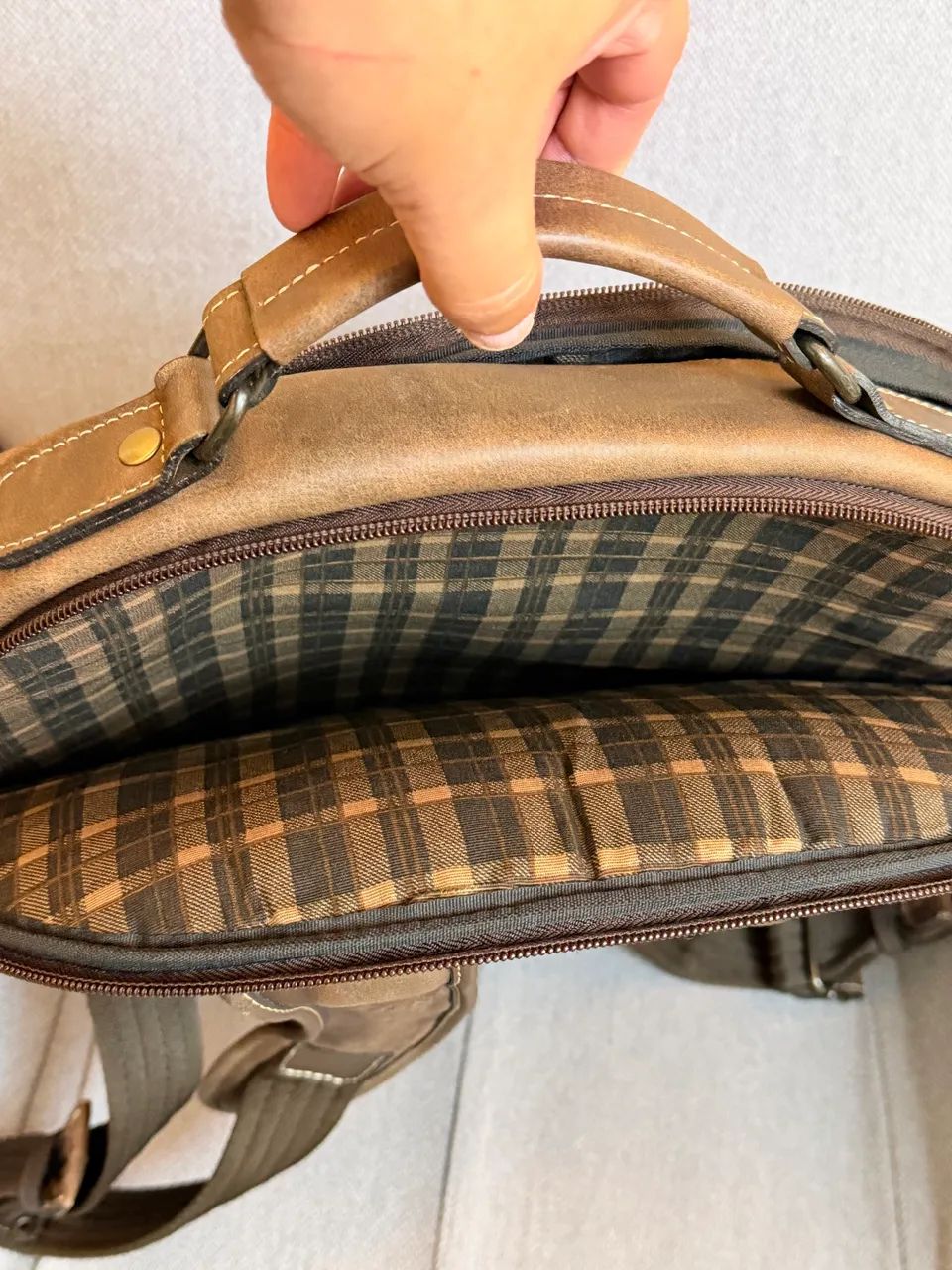 Mochila de Couro - Foto 2