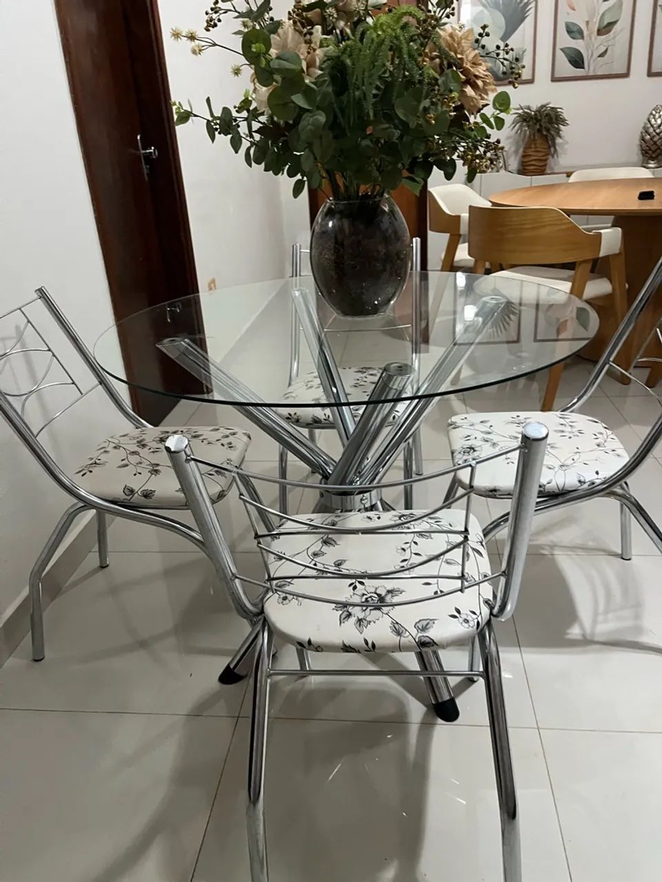 Mesa de jantar cromada  - Foto 5
