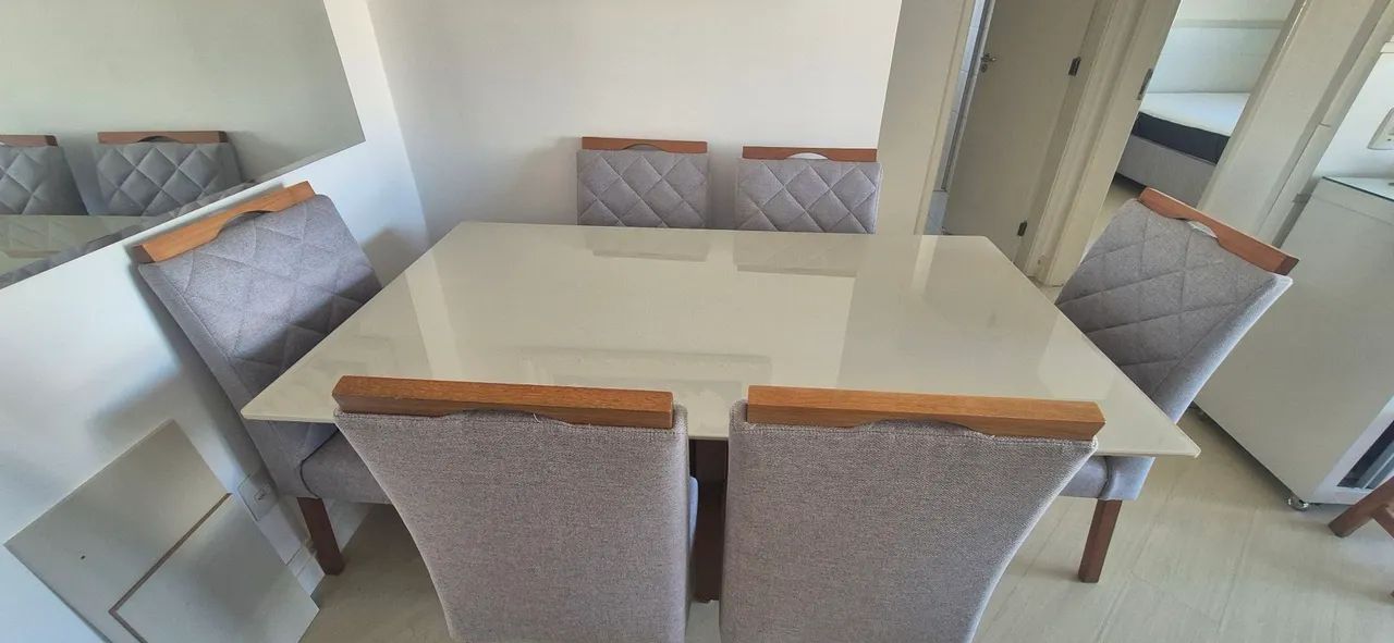Mesa de jantar com 6 cadeiras  - Foto 3