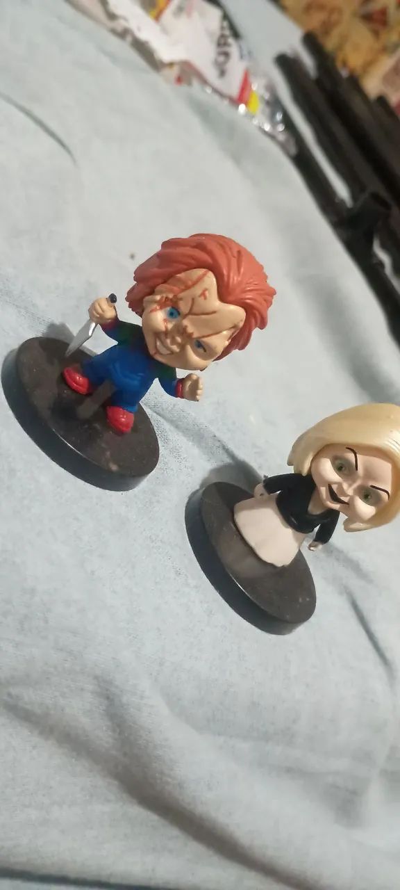 Chuck e esposa do Chuck action figure a terror - Foto 2