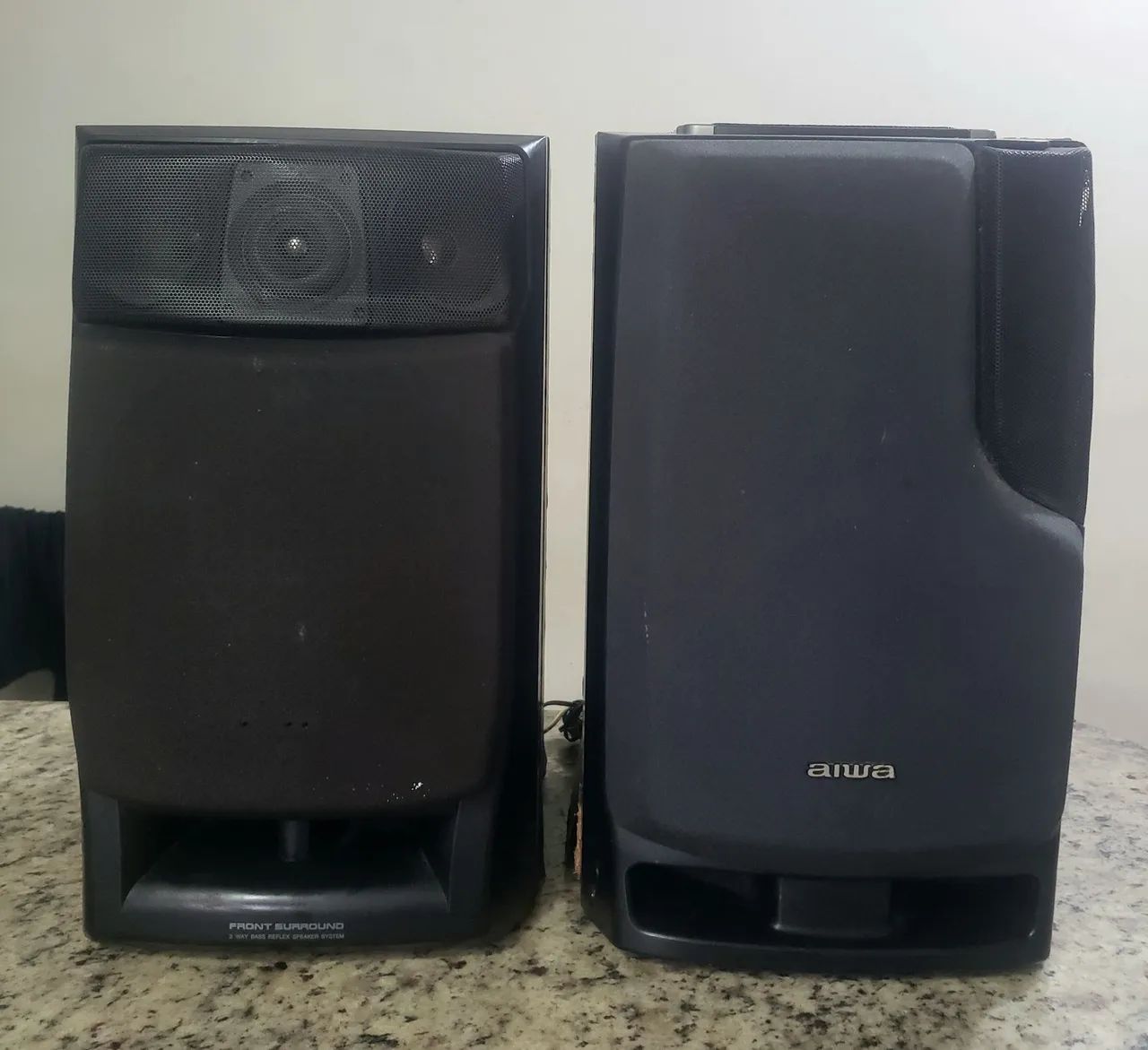 02 caixas mini System AIWA  - Foto 3