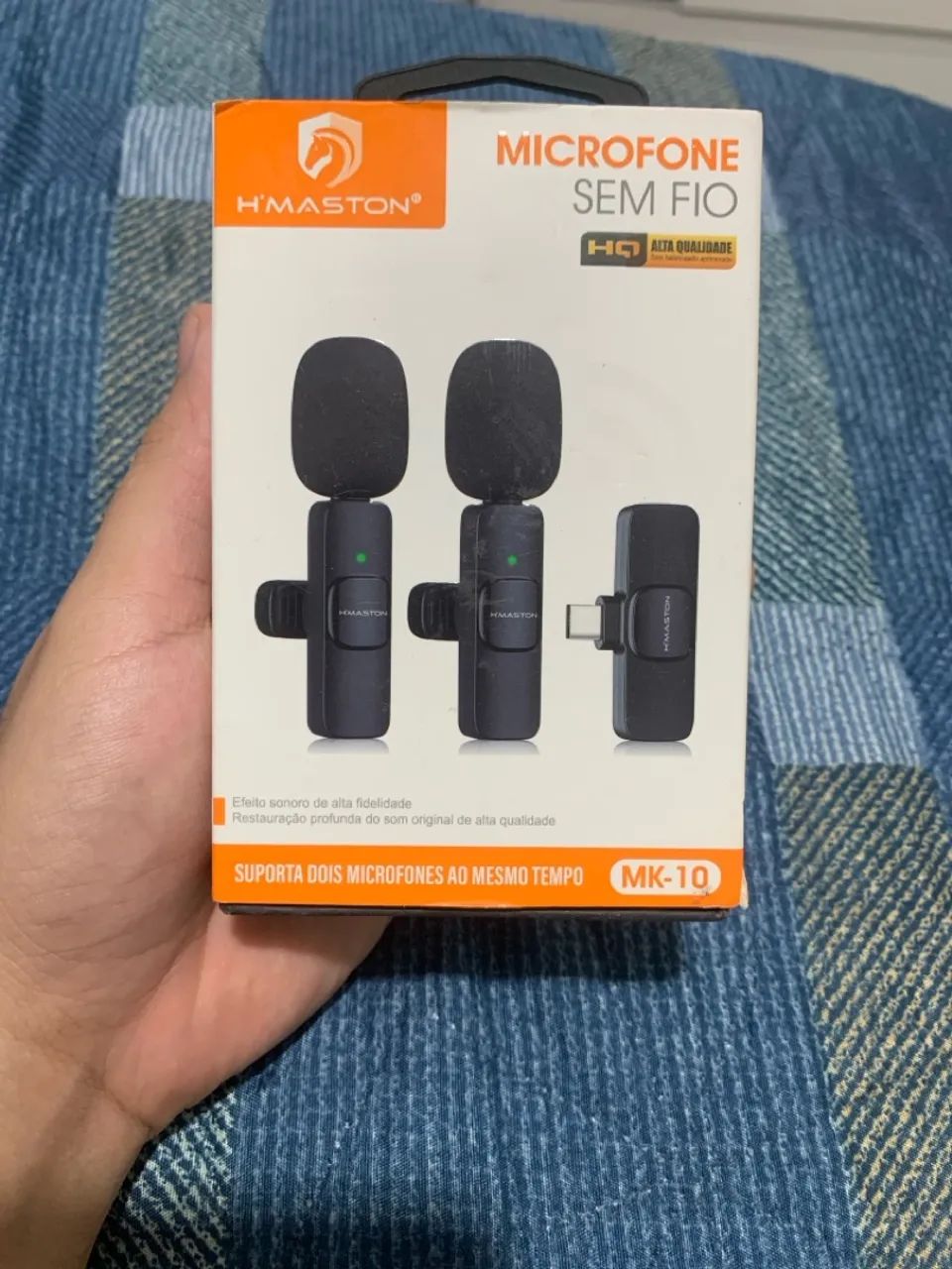 microfone de capela sem fio 