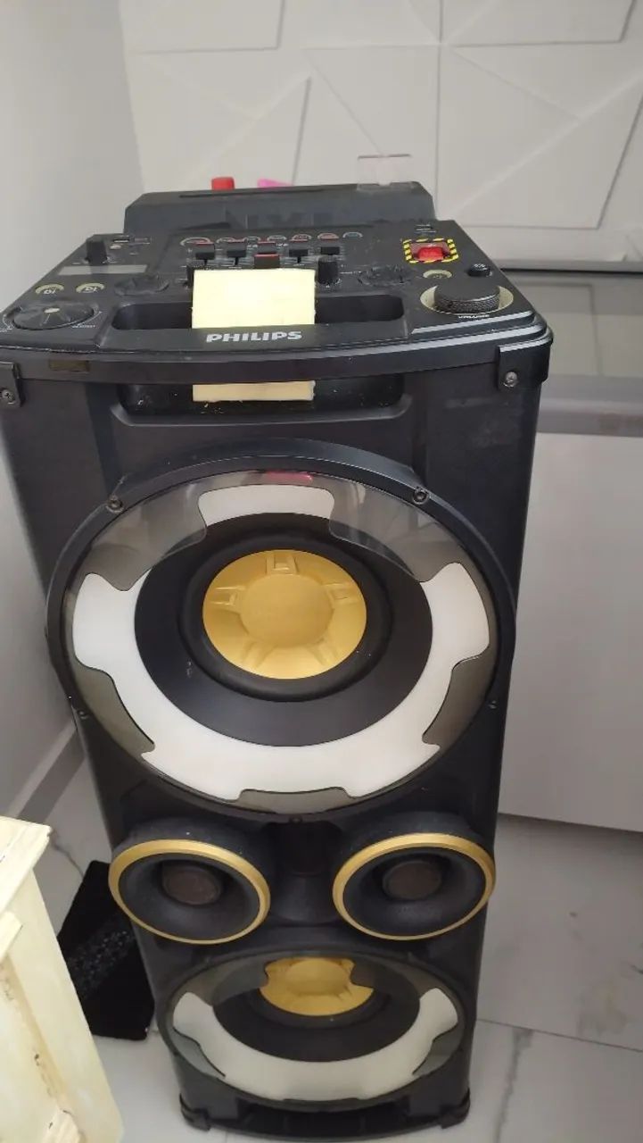 Caixa de som Philips NTRX500x/78 - Com Defeito 