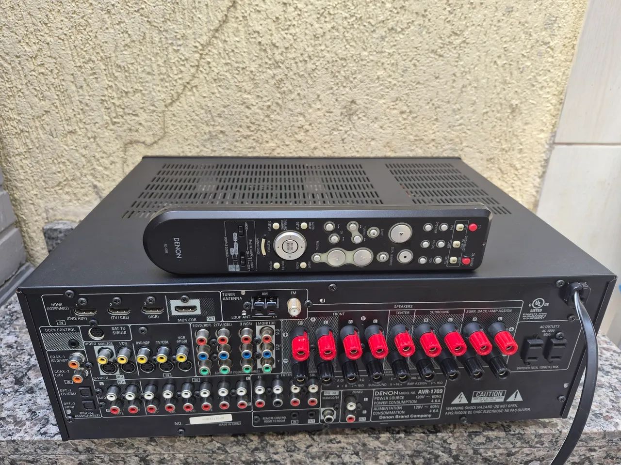 Receiver denon avr.1709  - Foto 3
