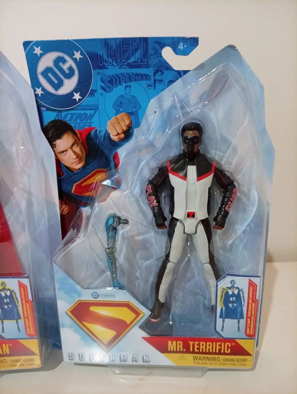Superman e Mr. Terrific 15cm combo lacrado  - Foto 3