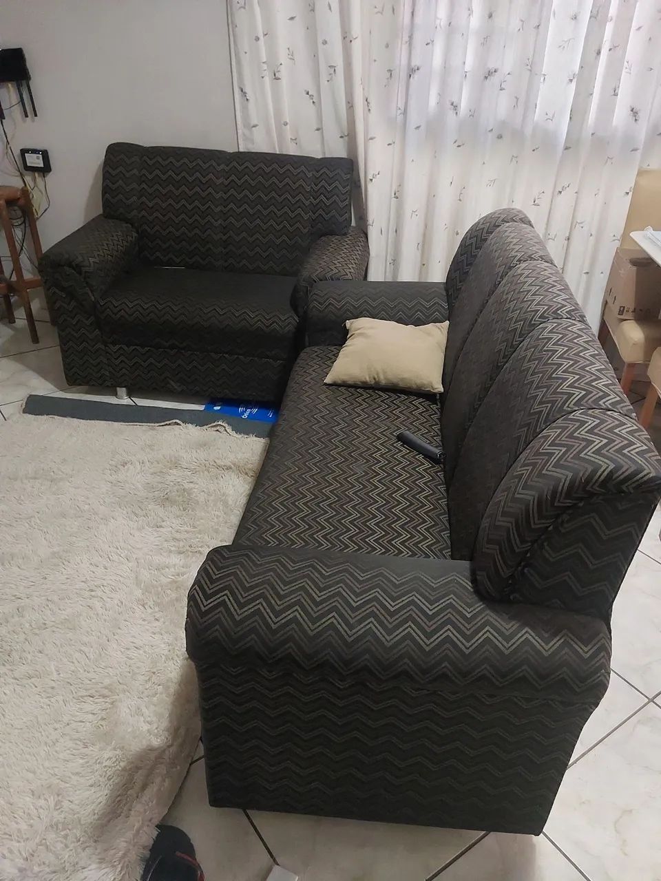 Vendo sofá  650 reais so pix - Foto 2