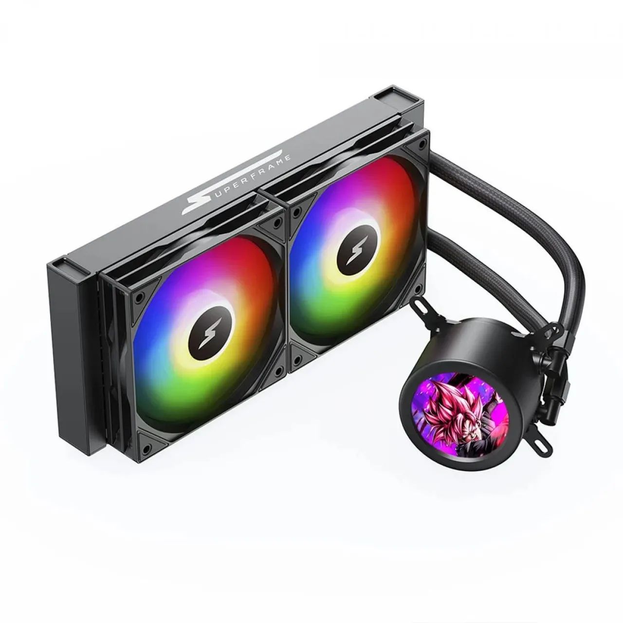 Vende-se Water cooler superframe Isengard 240mm com display customizável.