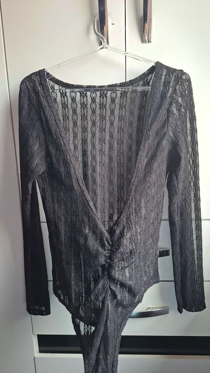 Body de tule rendado  - Foto 3