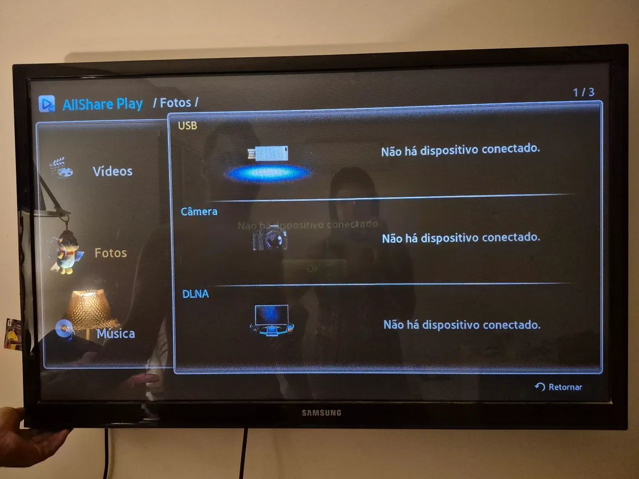 TV Samsung plasma 43 Polegadas - Funcionando Perfeitamente - Foto 5