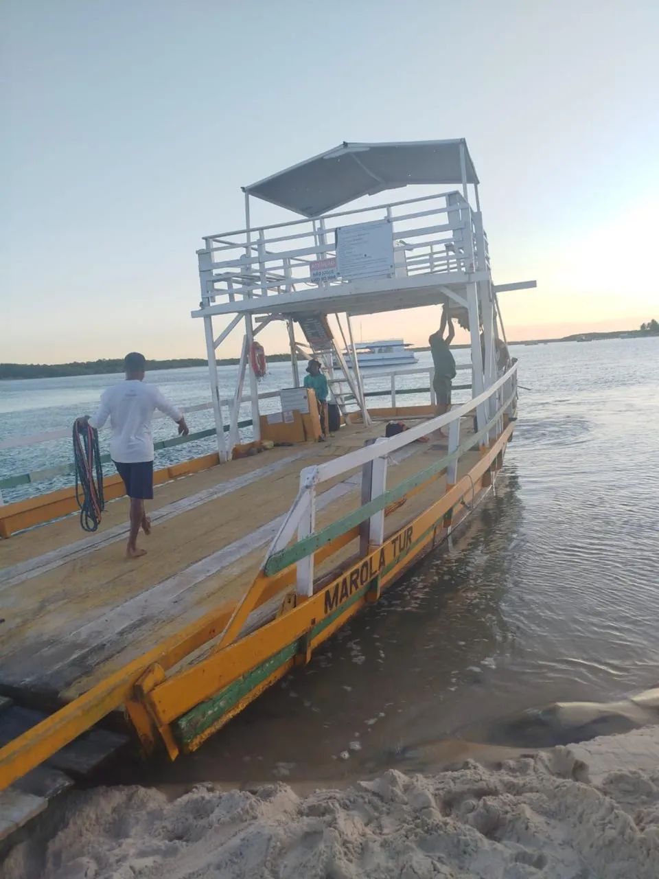 Balsa em Barra do cunhaú - Foto 2