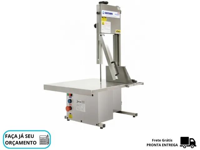 Serra Fita de Bancada Inox Beccaro