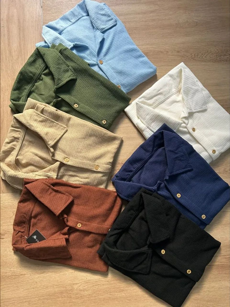 Camisas social texturizada de qualidade 