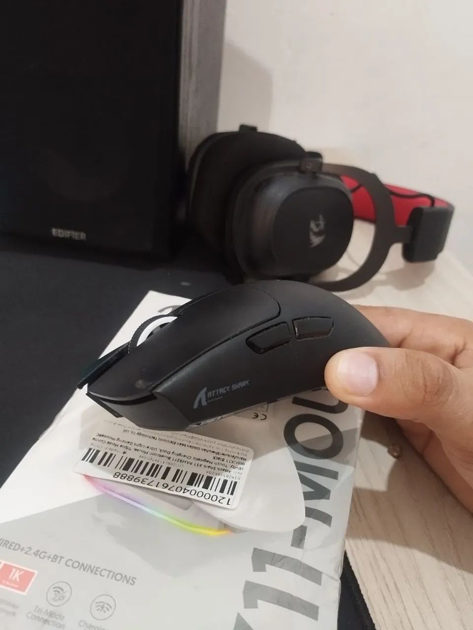 MOUSE ATTACK SHARK X11 ULTRALEVE - Foto 3