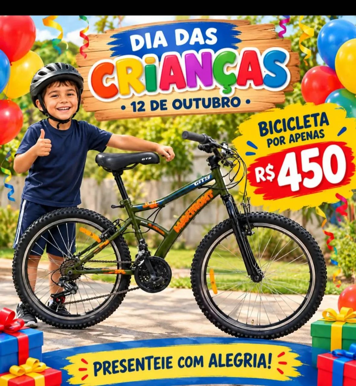 Vende-se bicicleta 