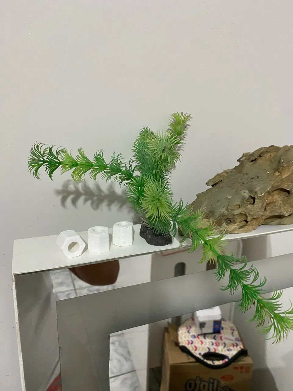 Aquário 30 cm com acessórios  - Foto 6