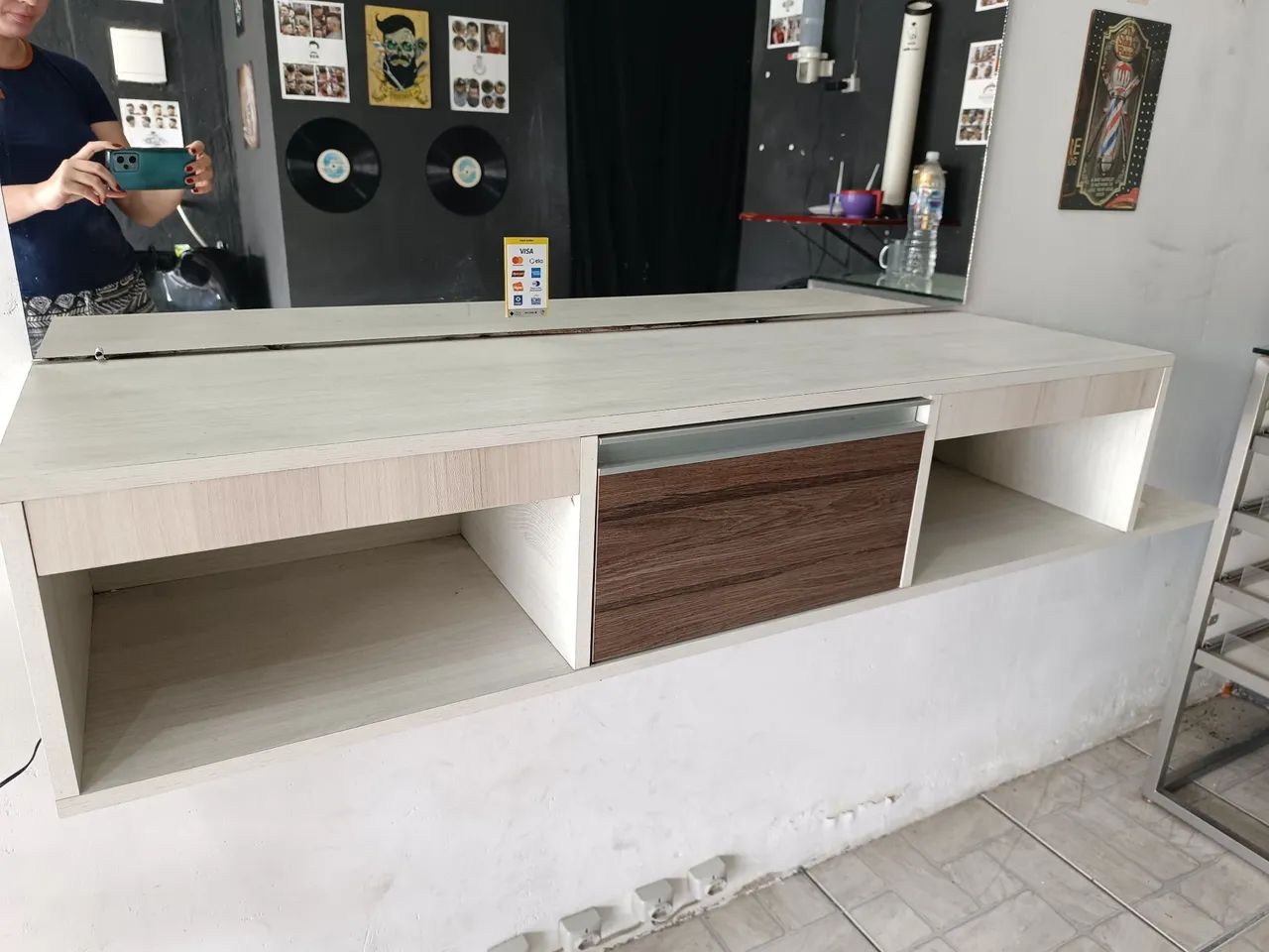 Bancada espelho pra salão  - Foto 2