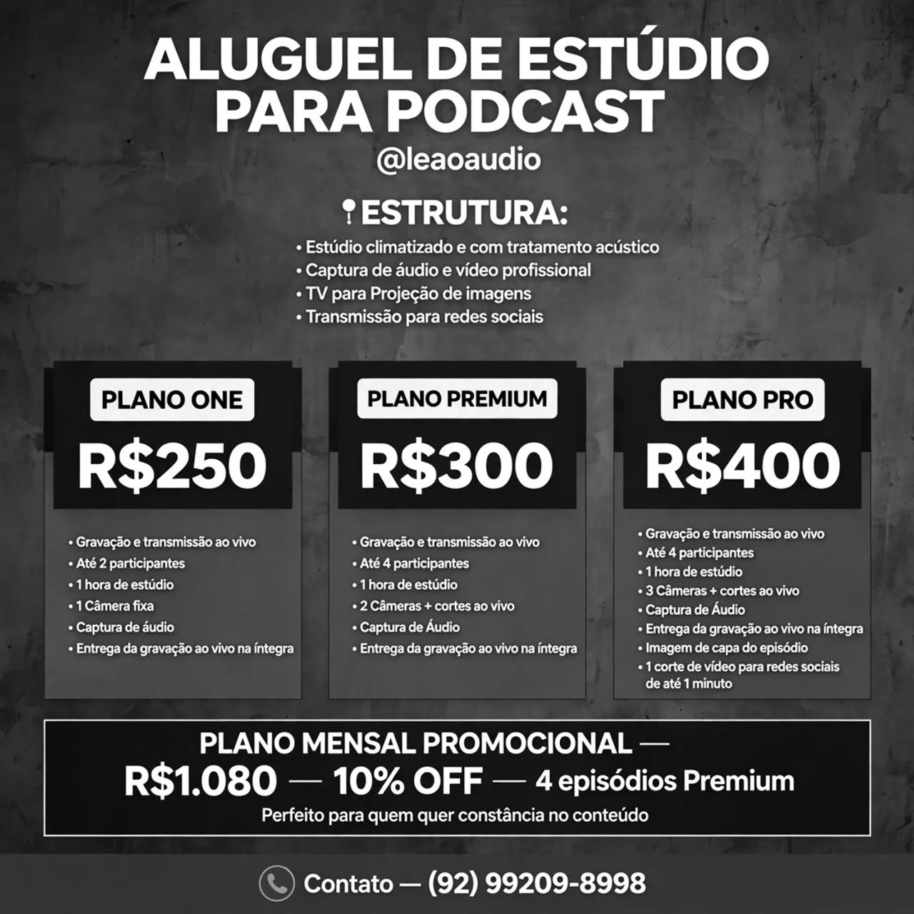 Estúdio para PodCast - Foto 2