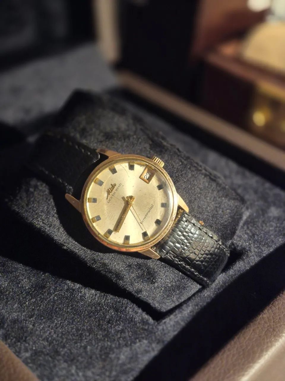 MIDO | OCEAN STAR POWERWIND | AQUADURA | AUTOMATIC | 1968 | 34mm - Foto 5