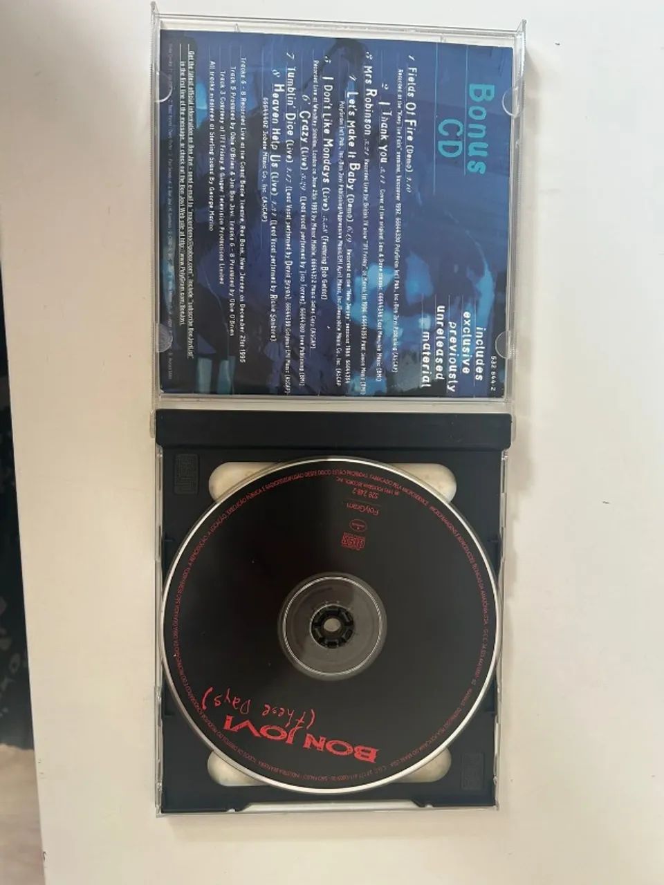 Cd Bon Jovi These Days Special Edition 2 CD's (Usado) - Foto 2
