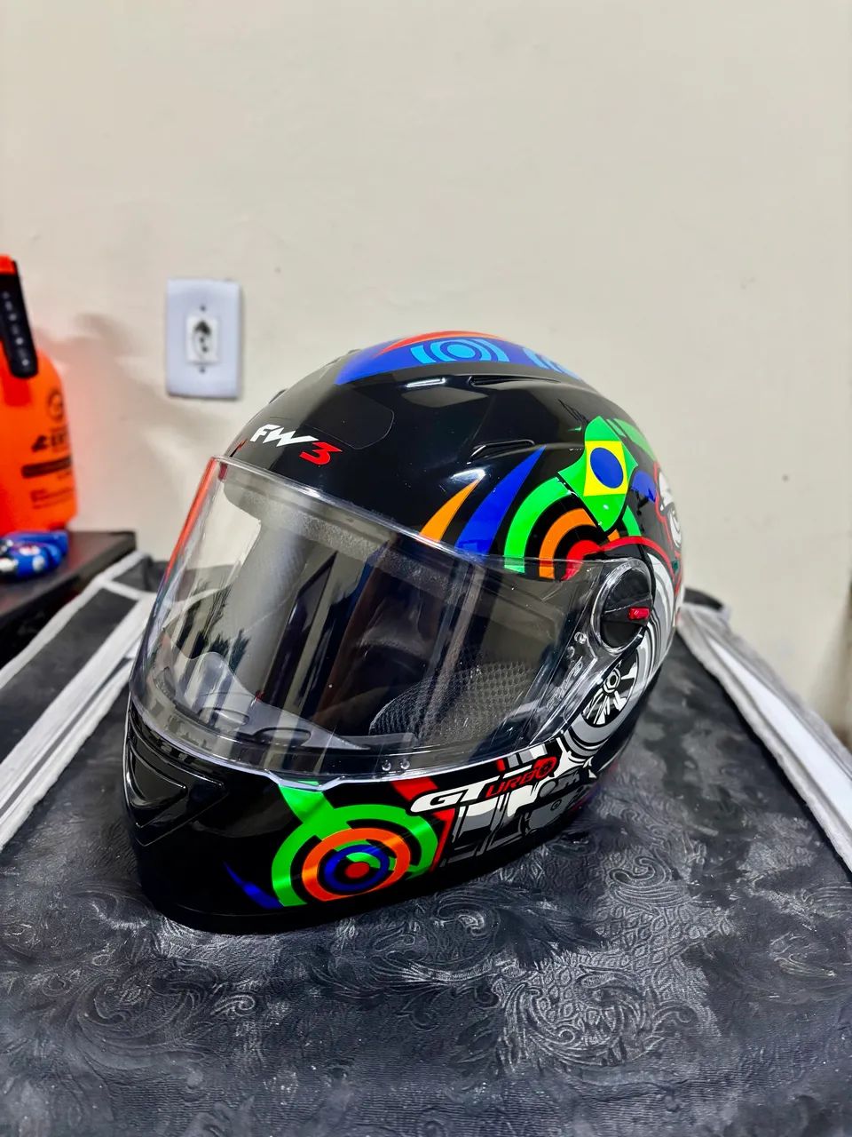 Capacete FW3 GT Turbo Tam 58 - Foto 2
