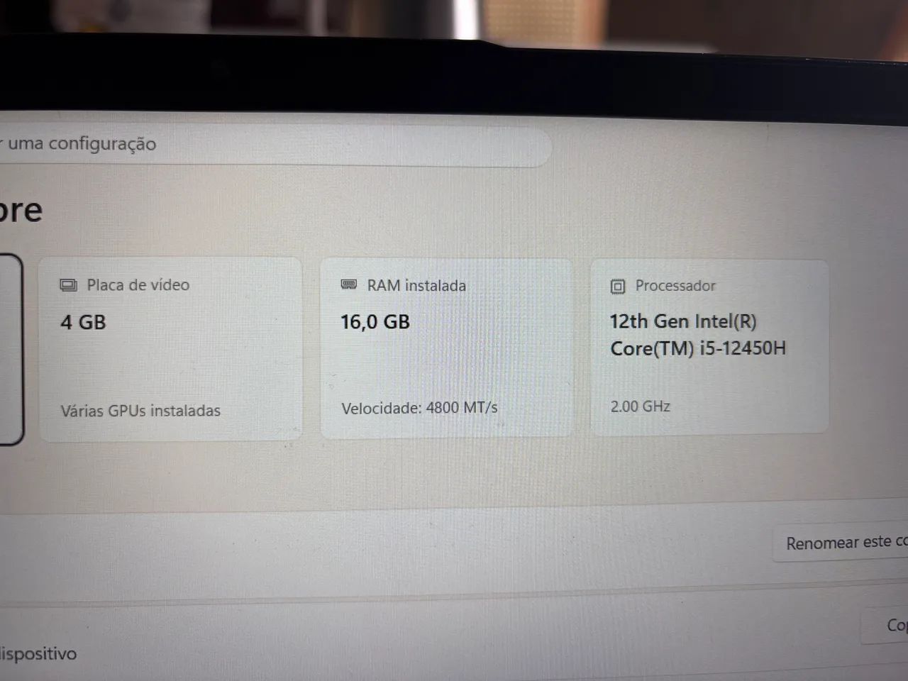 Notebook Lenovo LOQ RTX 2050 - Foto 5